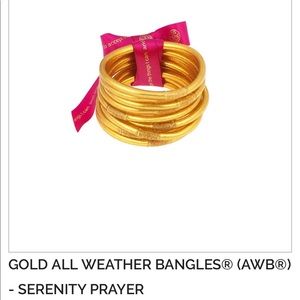 Budha Girl Gold All Weather Bracelets